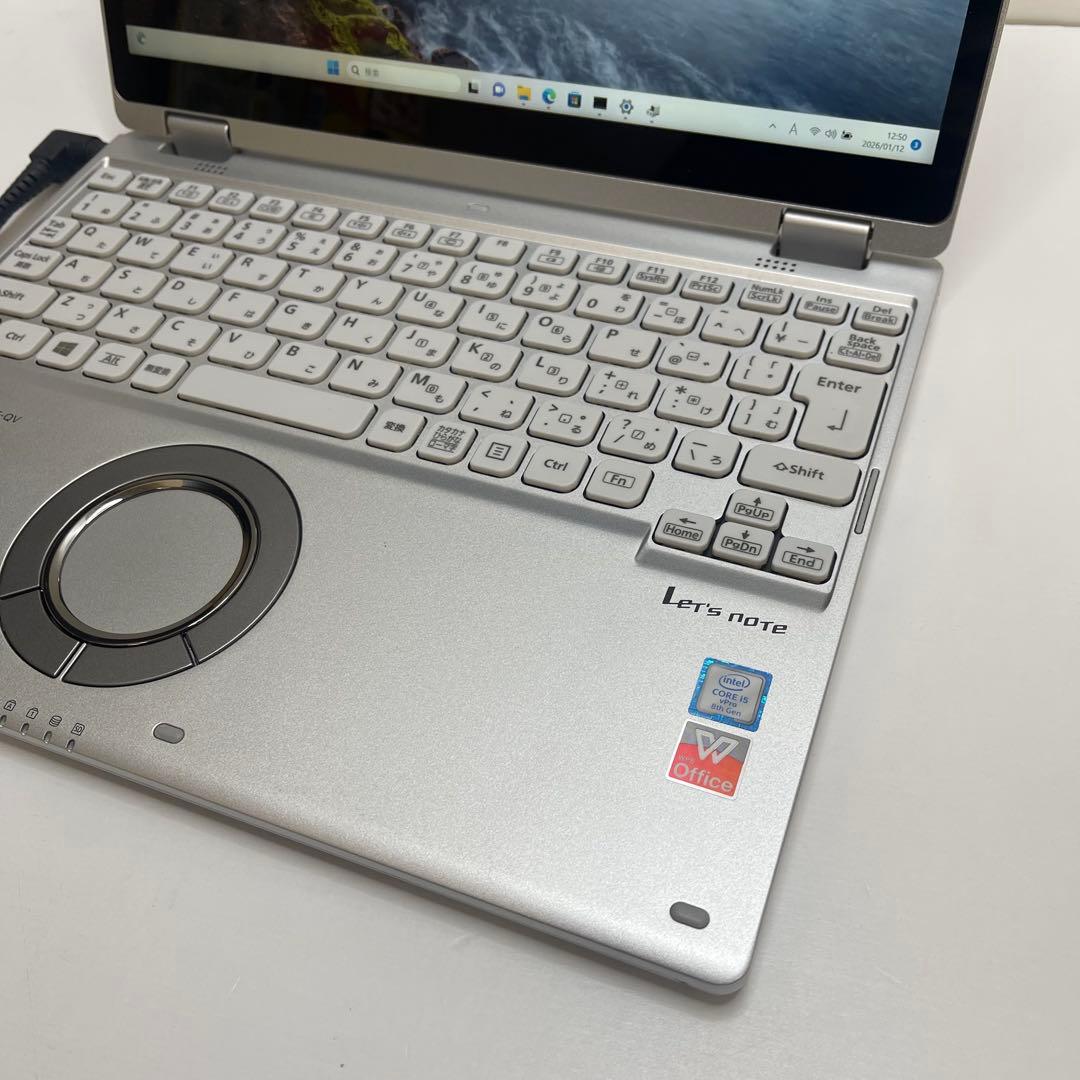Windowsノート本体 #783 2in1 PANASONIC CF-QV8 i5-8365U 8GB