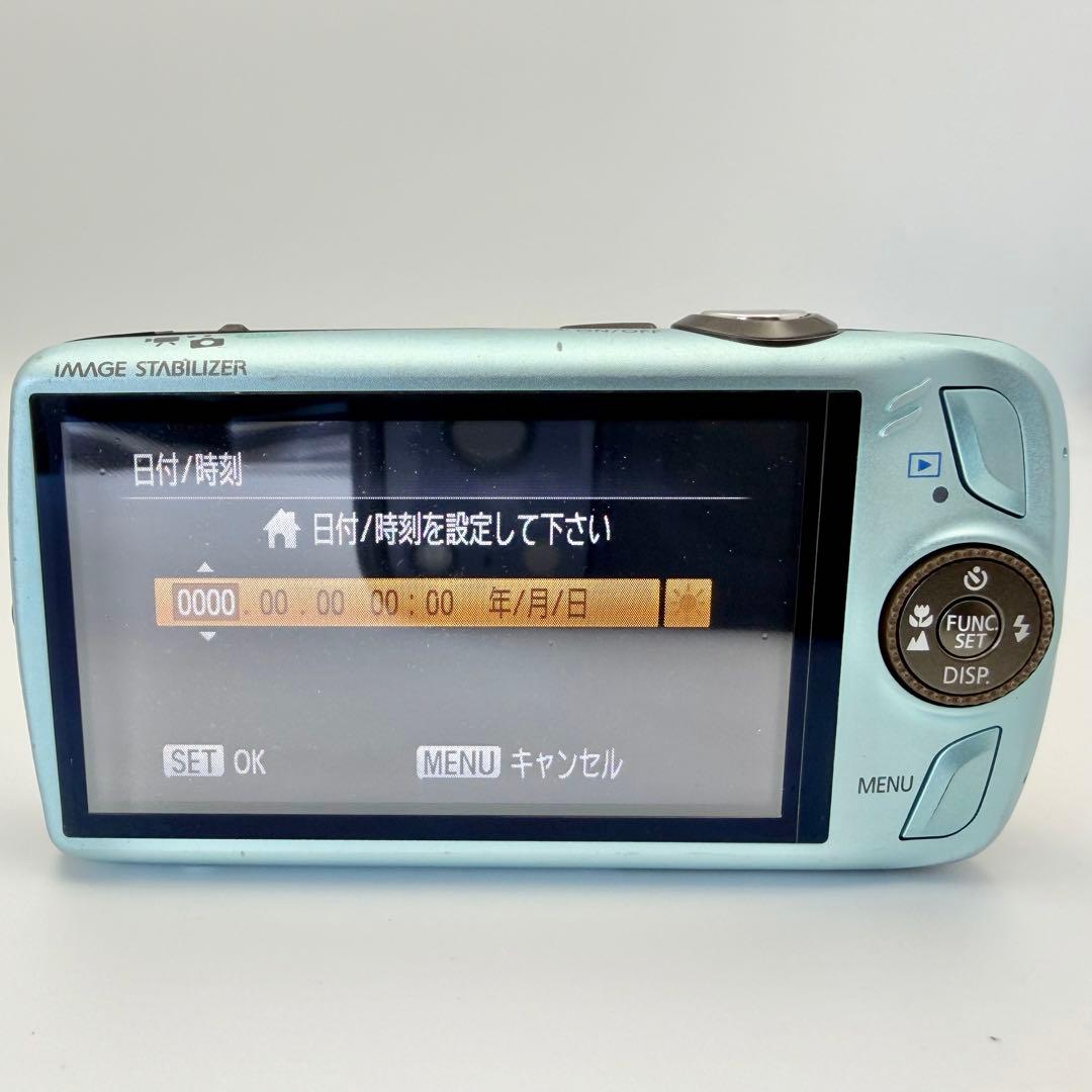 【動作確認済：実写あり】Canon IXY digital 930IS ブルー