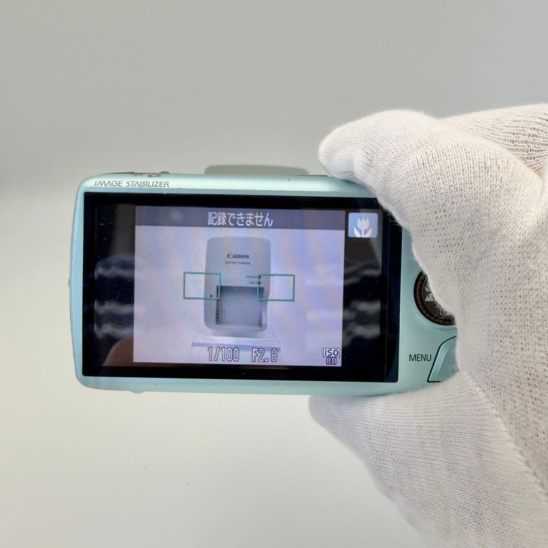 【動作確認済：実写あり】Canon IXY digital 930IS ブルー