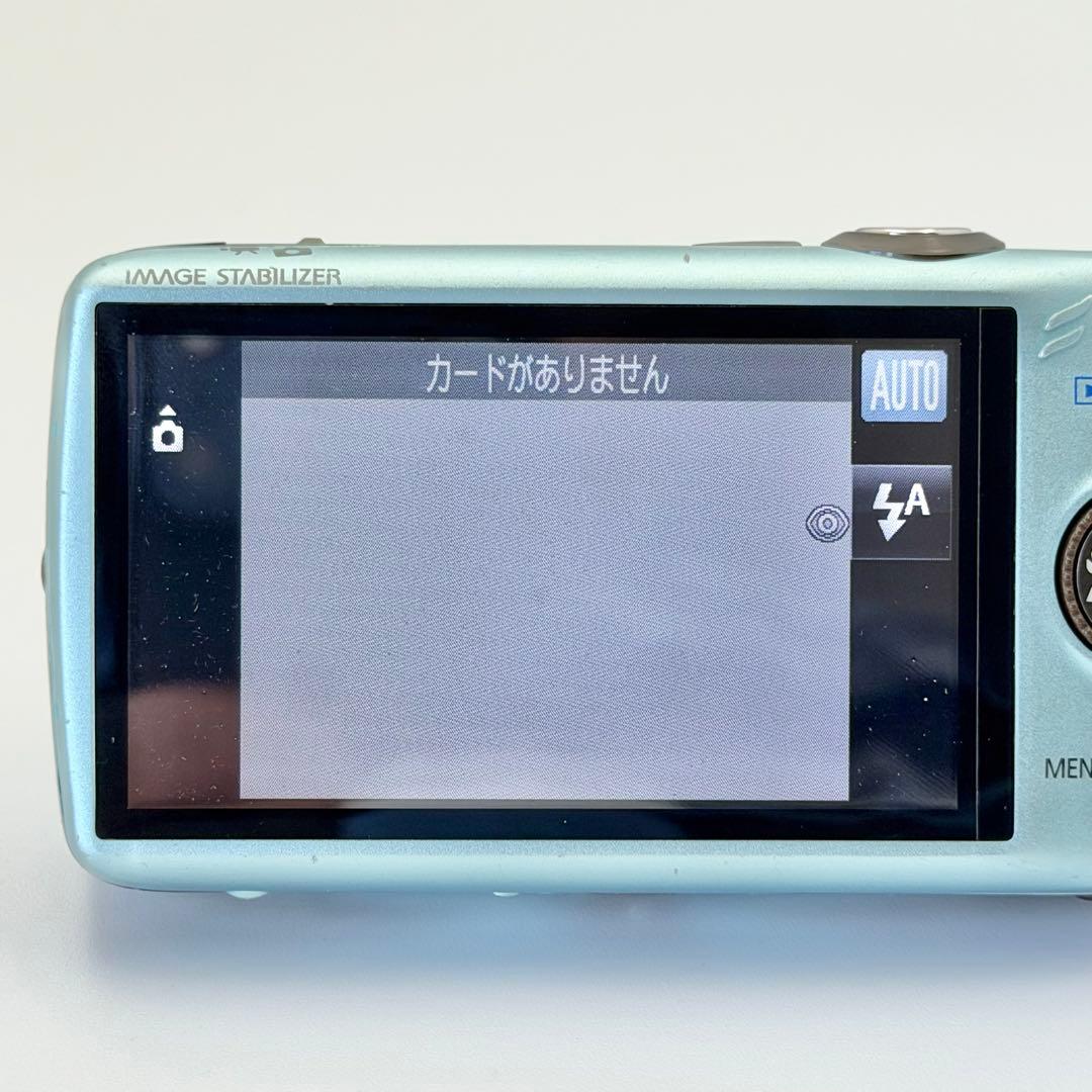 【動作確認済：実写あり】Canon IXY digital 930IS ブルー