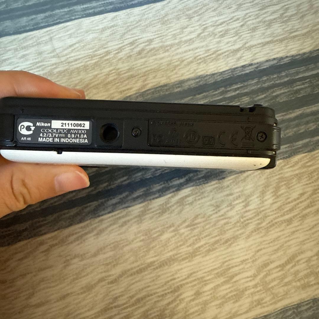 Nikon COOLPIX AW100 デジタルカメラ ナチュラルホワイト