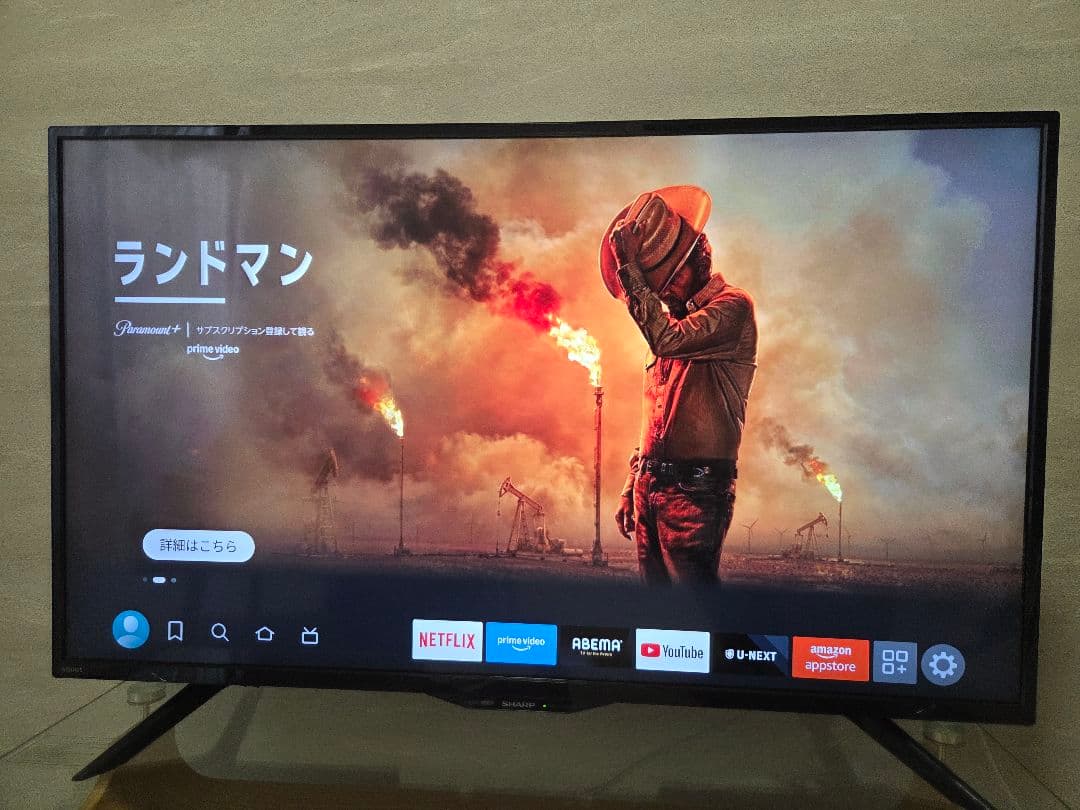 SHARP AQUOS液晶テレビ FireTV Stick4K (Max)付き