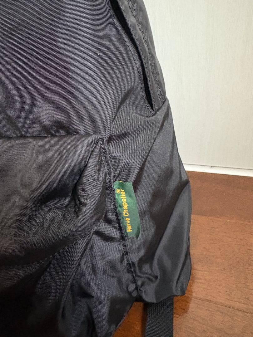 【美品】Herve Chapelierエルベシャプリエ デイパック NOIR