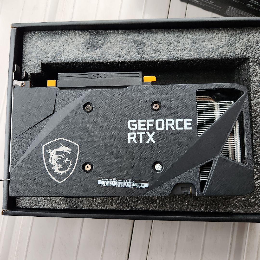 グラフィックボード・グラボ・ビデオカード MSI VENTUS 2X GeForce RTX 3050 8GB