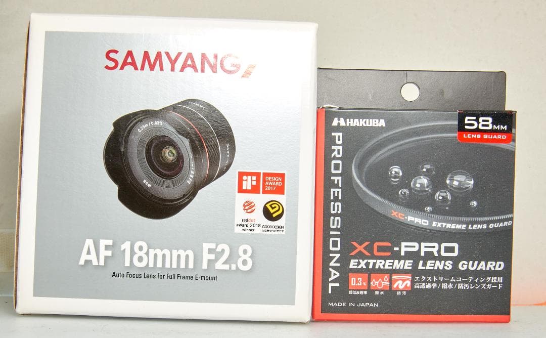 SAMYANG AF 18mm F2.8 ソニーFEマウント XC-PRO付