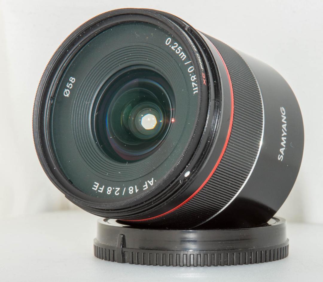 SAMYANG AF 18mm F2.8 ソニーFEマウント XC-PRO付