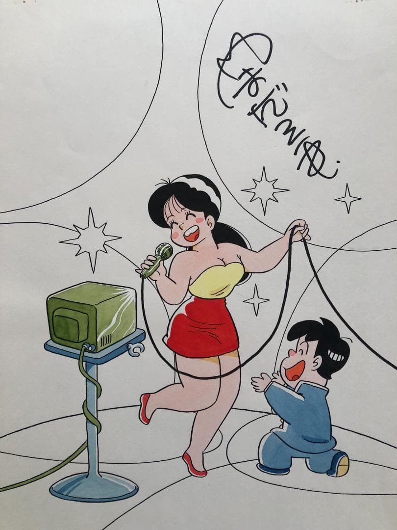 Jさん専用「あこがれ先生ション」連載時の生原稿③