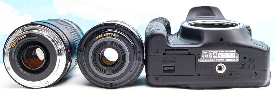 Canon kiss x5⭐️Wレンズセット⭐️スマホ転送♪⭐️届いてすぐ使える