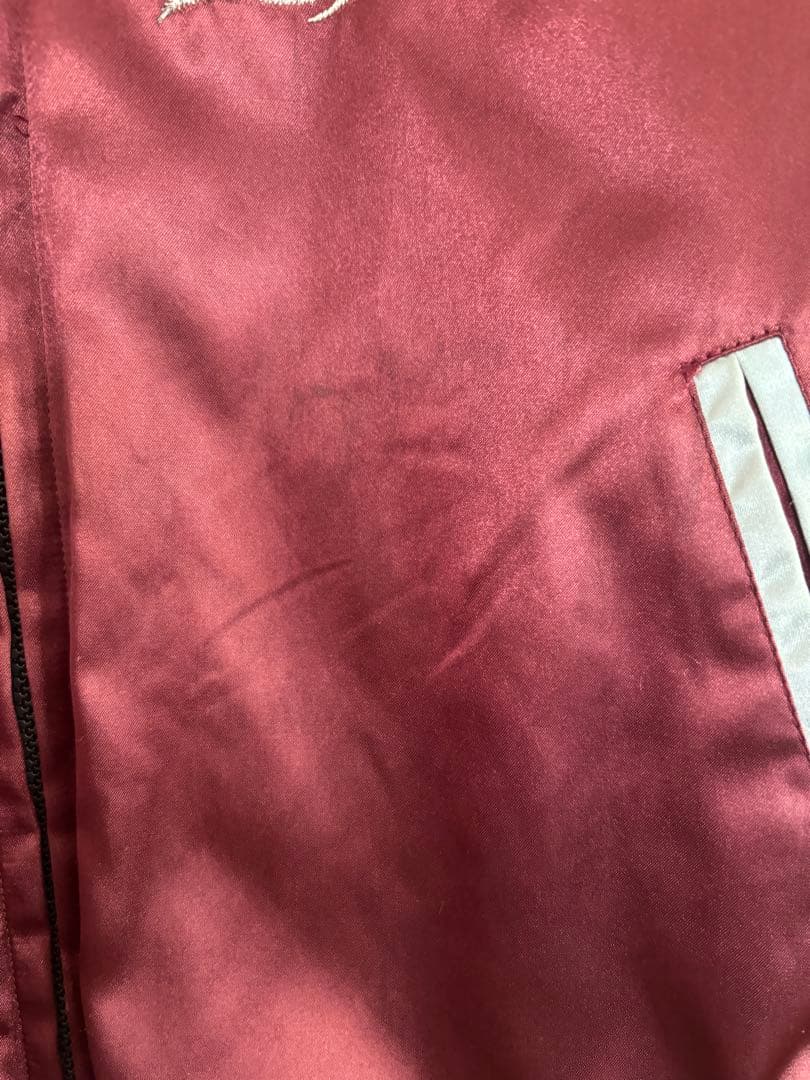 星姫　スカジャン　リバーシブル　ベロア　刺繍　別珍　ドラゴン　日本製