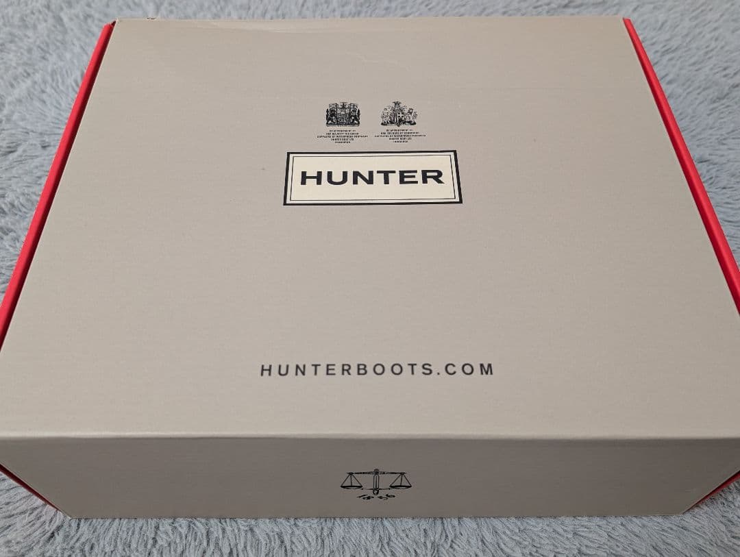 【美品】HUNTER ダークグリーン ショートブーツ