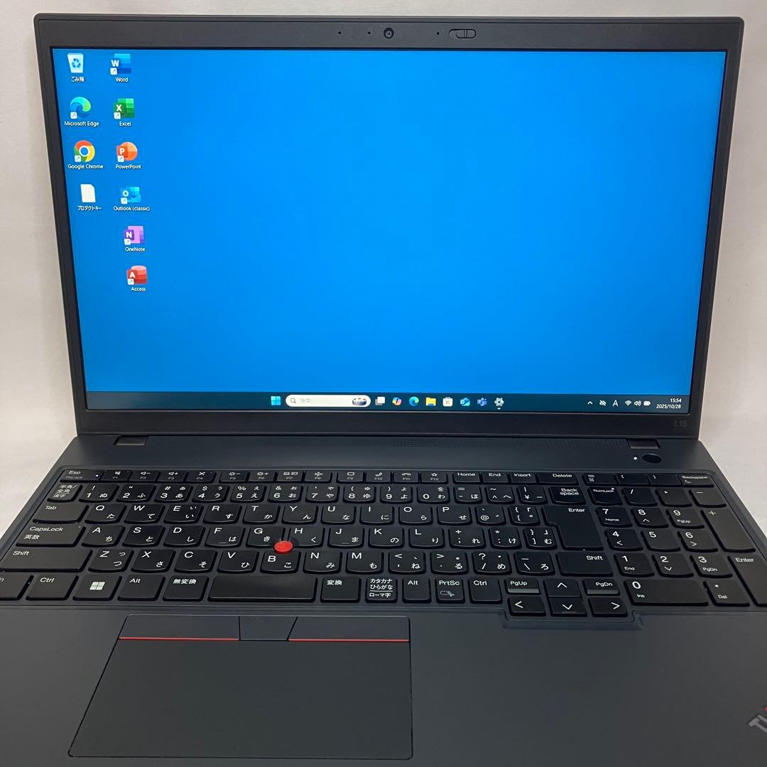 美品 ThinkPad L15 Gen3 第12世代 i5 8GB 256GB