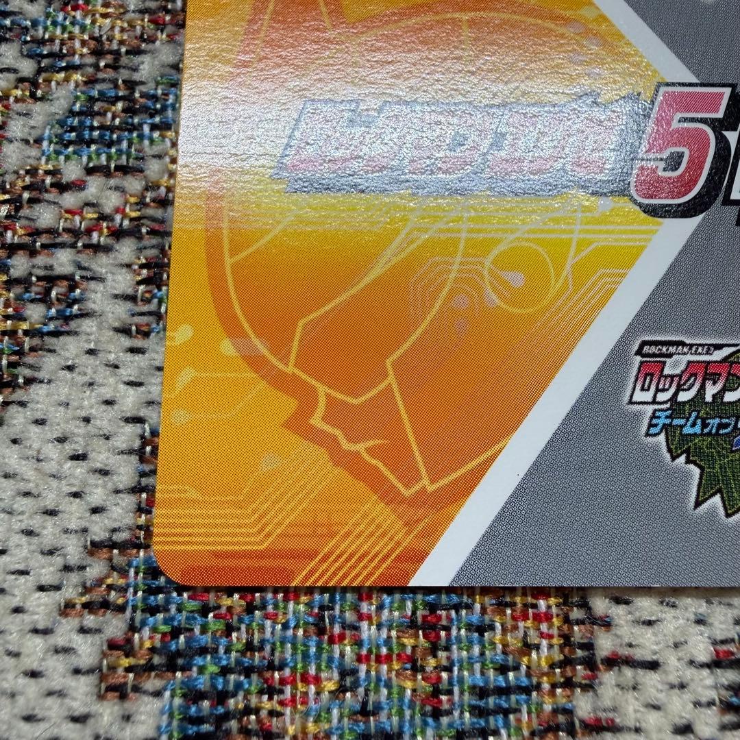 【激レア・美品】フォルテGS ロックマンエグゼ 5 改造カード eカード