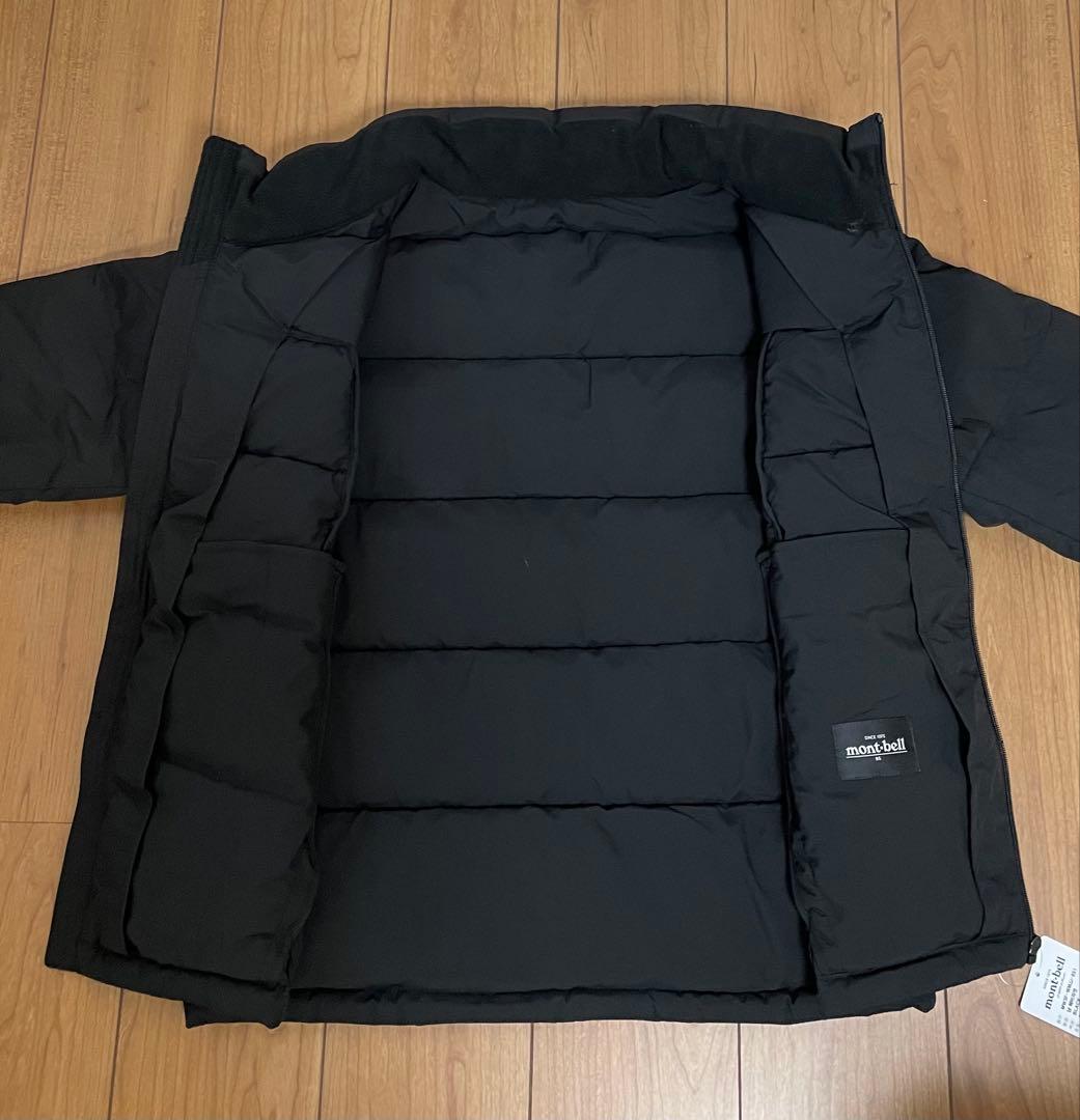 定4.2万 新品未使用 モンベル 高機能中綿エコダウン ダウンジャケットメンズM