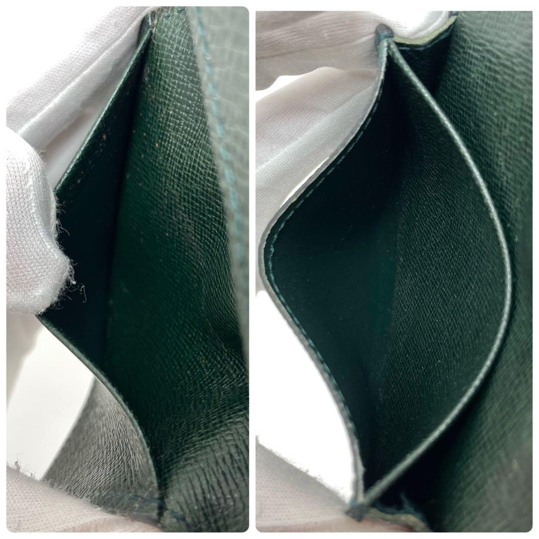 ルイヴィトン カードケース 名刺入れ タイガ エピセア グリーン アンヴェロップ