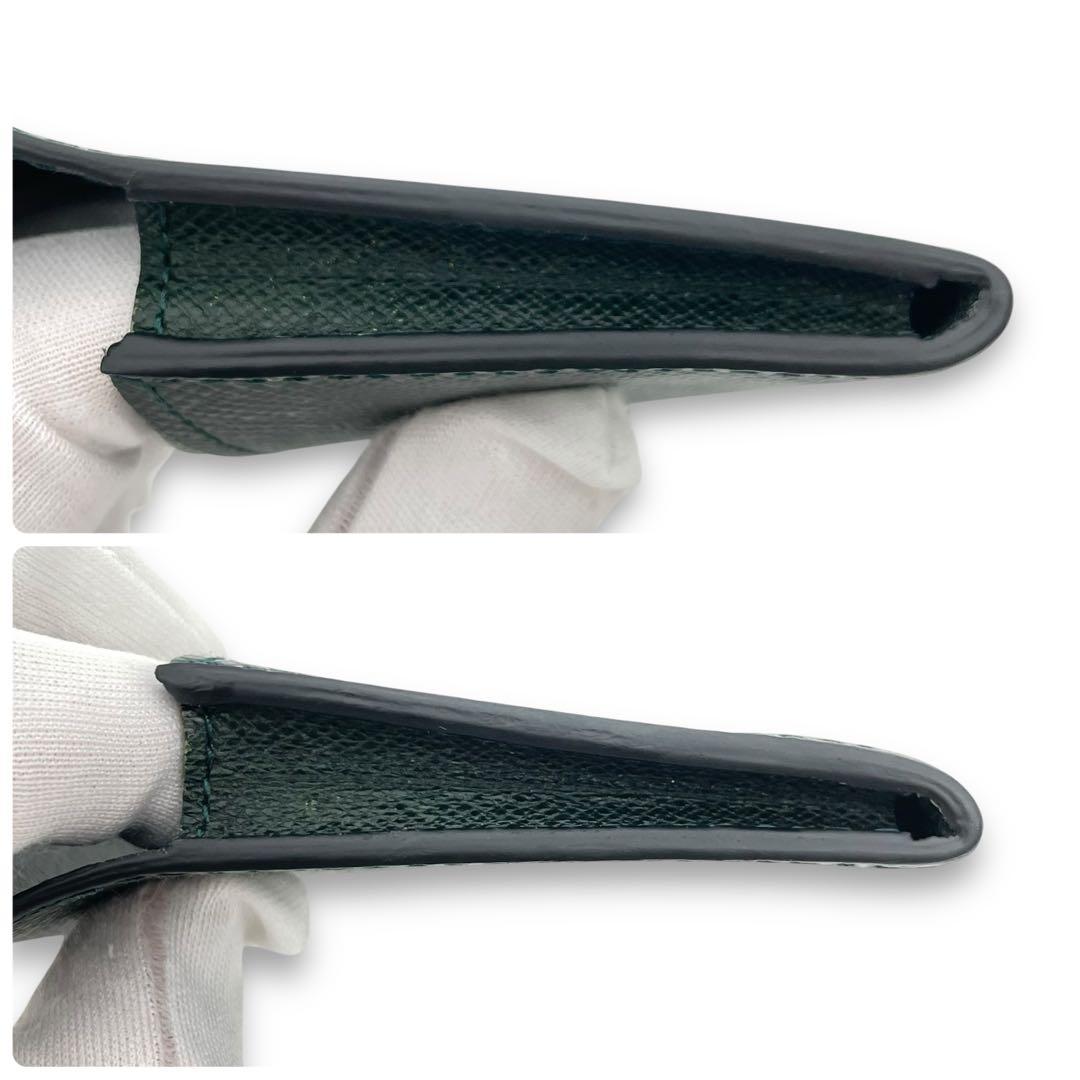 ルイヴィトン カードケース 名刺入れ タイガ エピセア グリーン アンヴェロップ