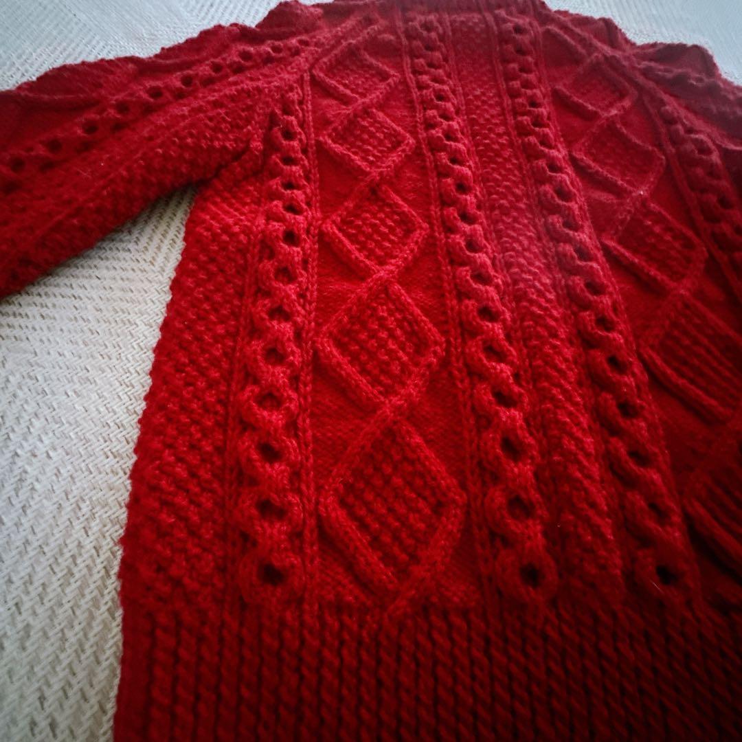 Athena Designs アテナデザイン アラン編みニット