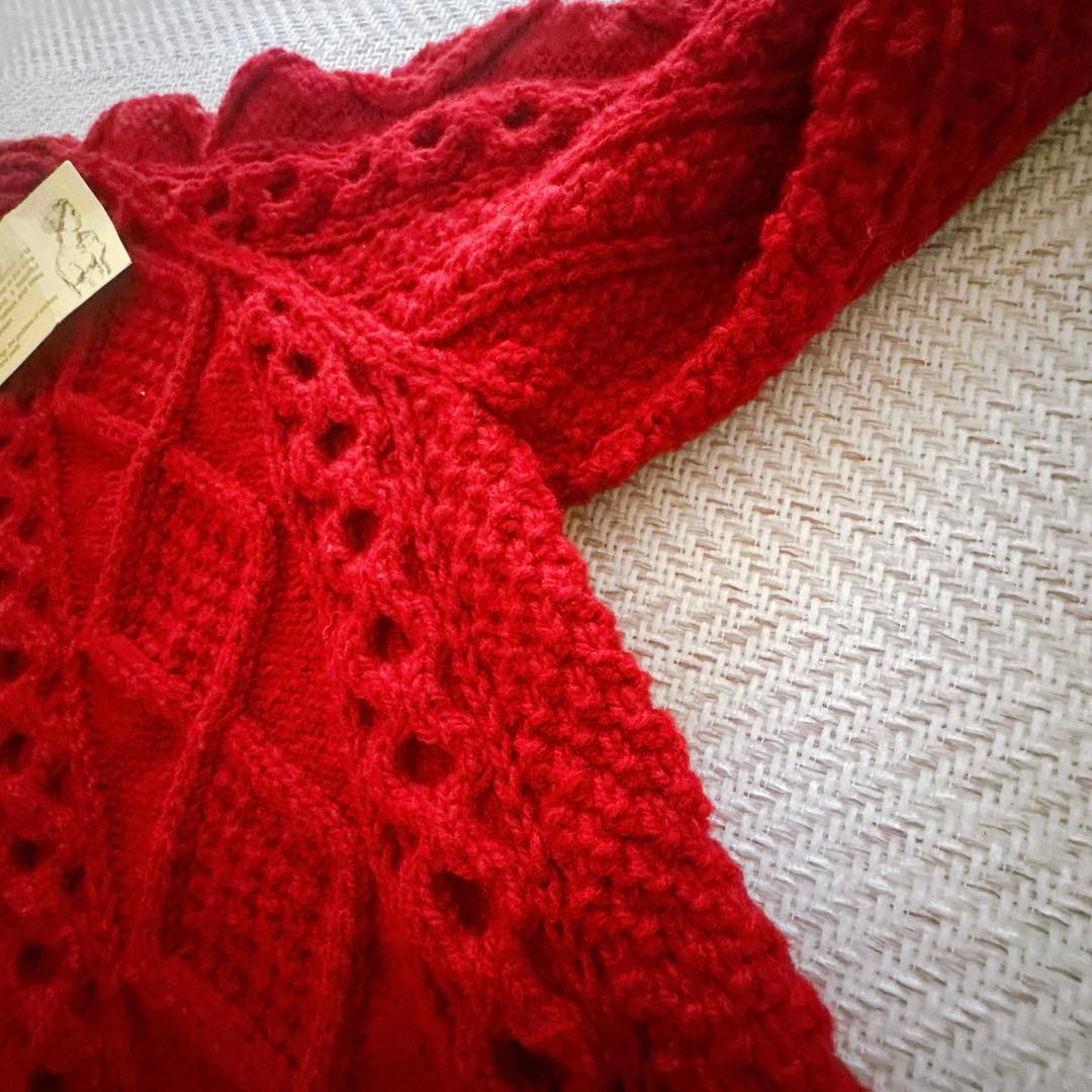 Athena Designs アテナデザイン アラン編みニット