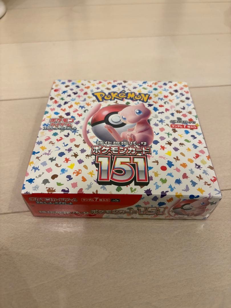 ポケモンカード 151 BOX シュリンク付き
