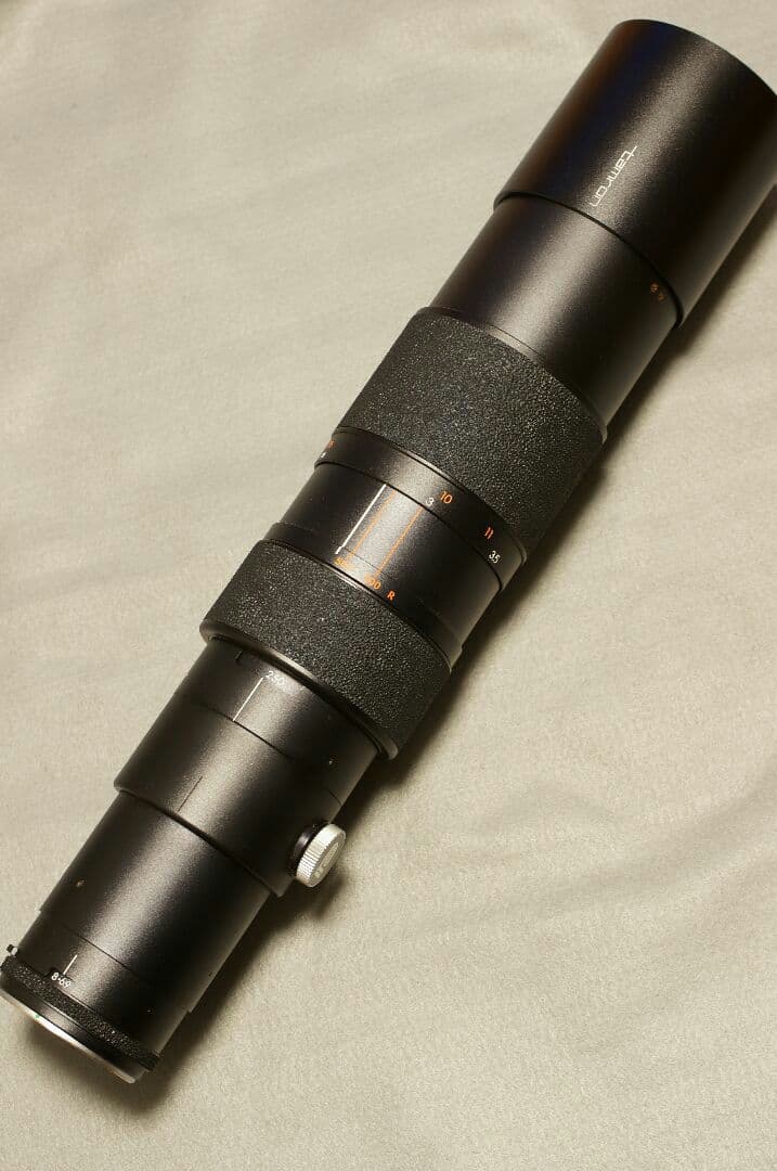 希少オールド!tamron ZOOM 200-500mm F6.9 アダプトール