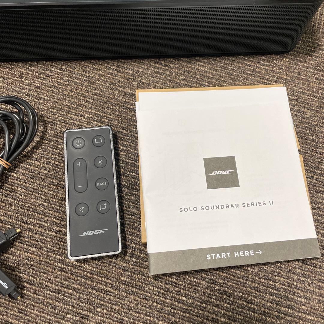 Bose Solo Soundbar Series II サウンドバー