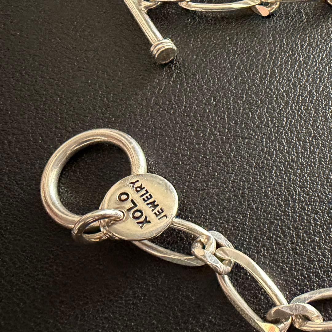 【美品】TAXCO.925 XOLO JEWELRY ブレスレット チェーン