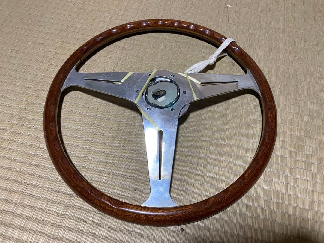 【希少】ナルディ NARDI 38パイ ステアリング ウッド クラシック