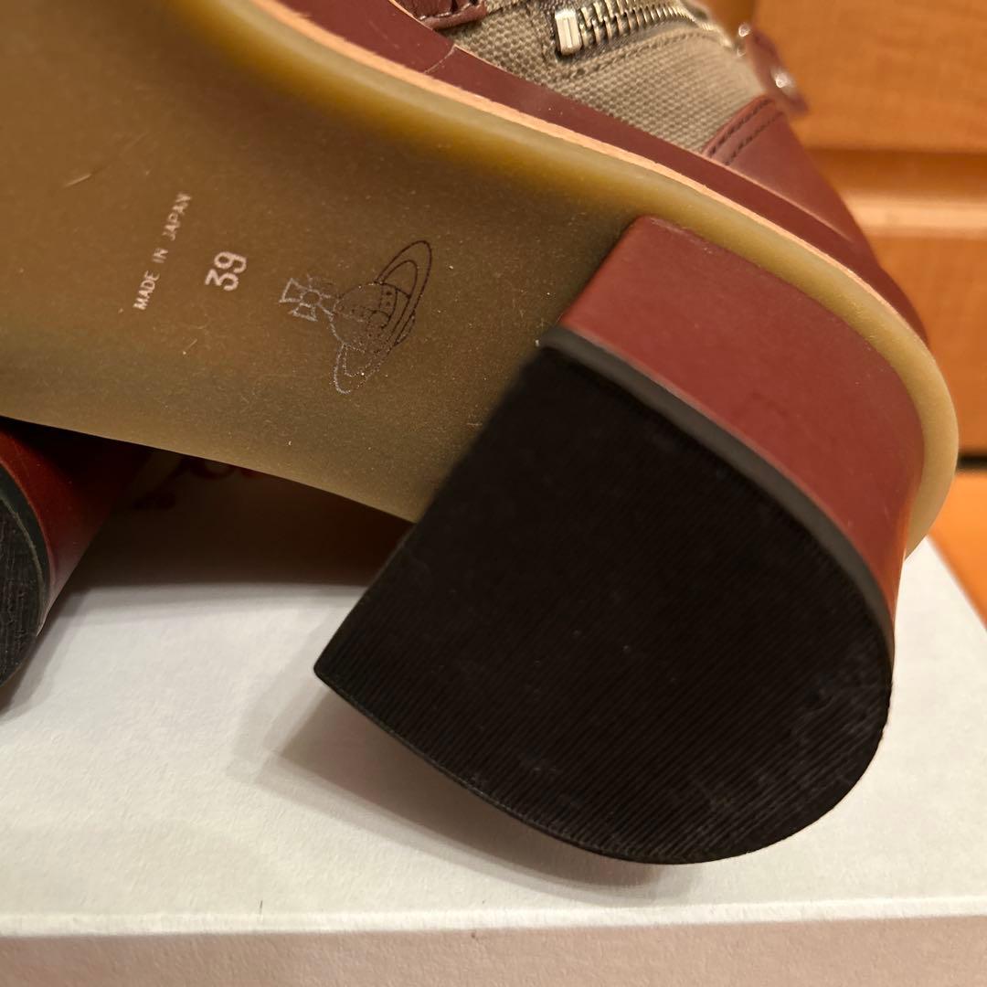 Vivienne Westwood 靴 ブーツ ウエッジソール ブラウン系