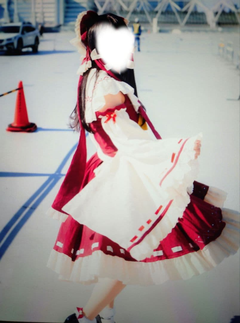 東方プロジェクト　博麗霊夢　衣装