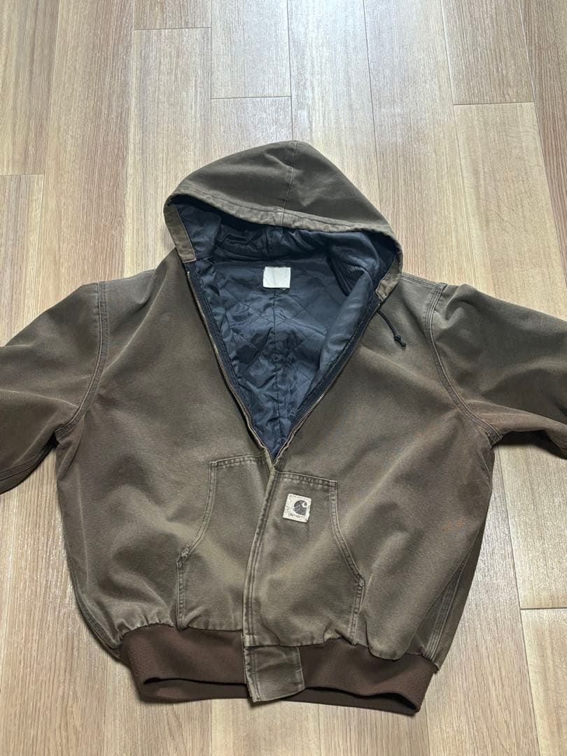 Carhartt アクティブジャケット　フェードブラウン