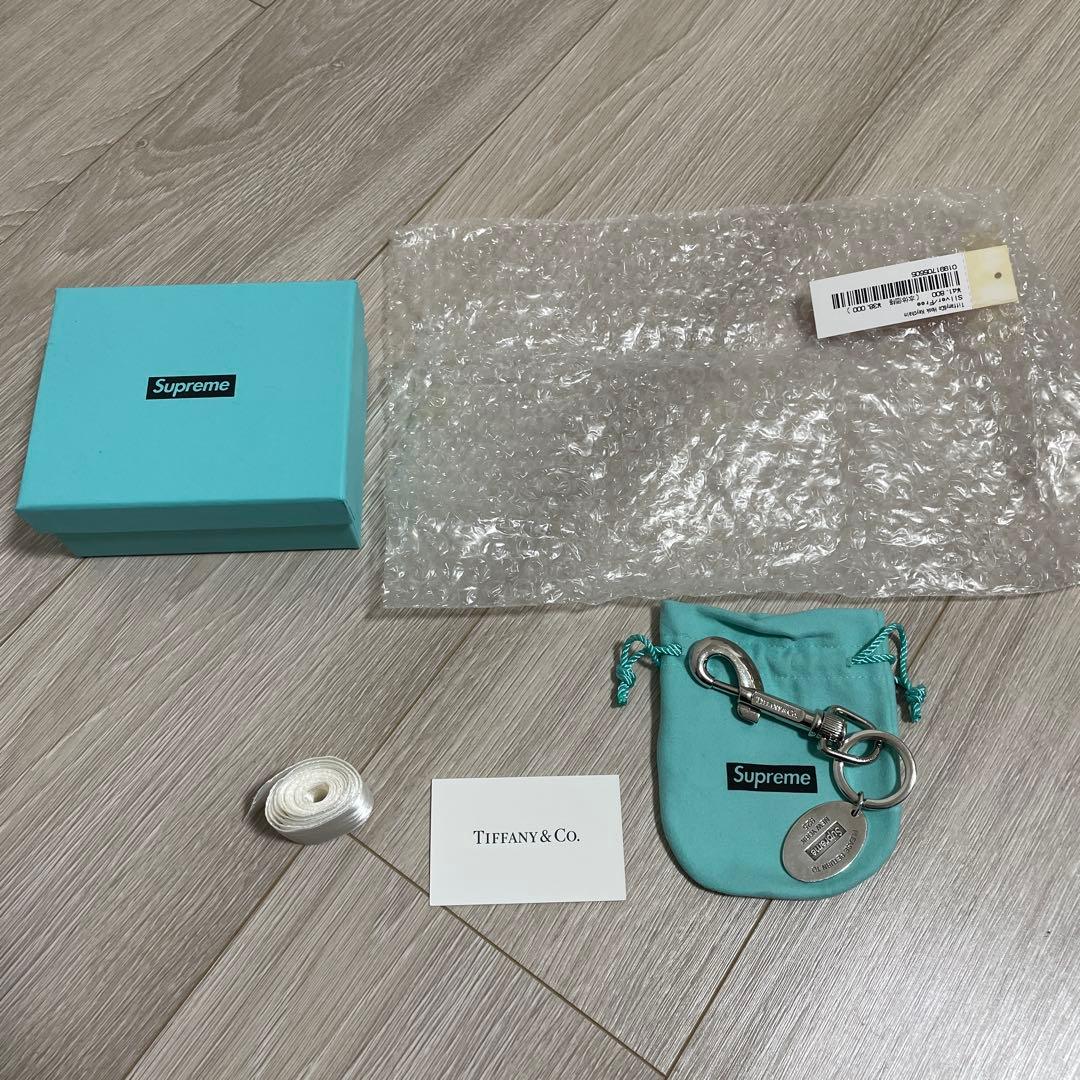 Supreme Tiffany キーリング キーホルダー キーチェーン カラビナ