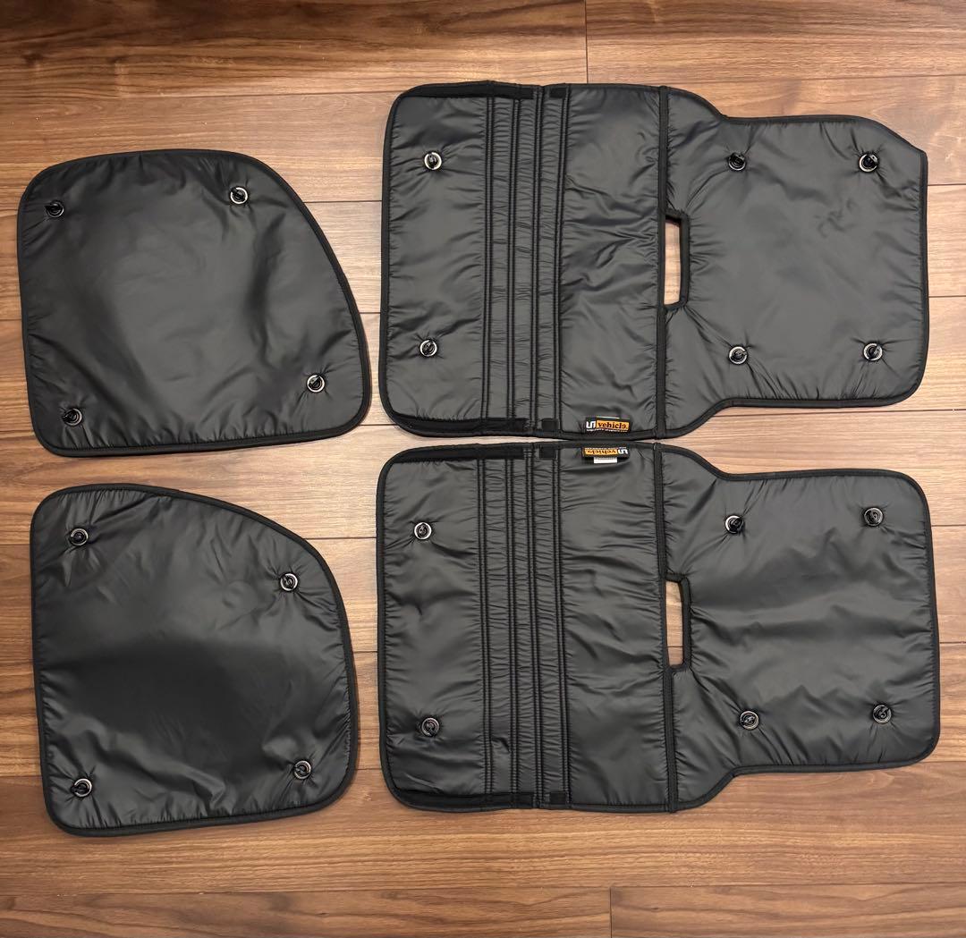 キャラバン プレミアムGX用　遮光パッド　フロント3面 / リア5面