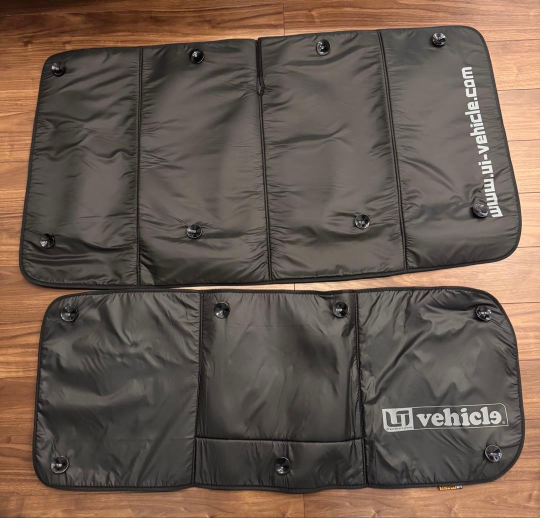 キャラバン プレミアムGX用　遮光パッド　フロント3面 / リア5面