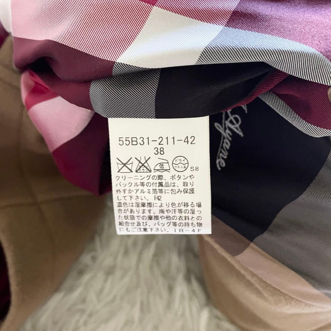 新品未使用　ブルーレーベルクレストブリッジ　ダッフルコート　　キャメル　Mサイズ