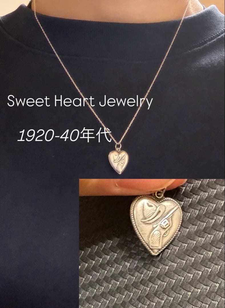 スウィートハートジュエリー カウボーイハット　拳銃　ウェスタン