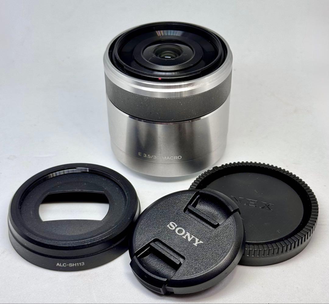 SONY NEX-6 E16-50mm E30mm ケース フード フィルター付