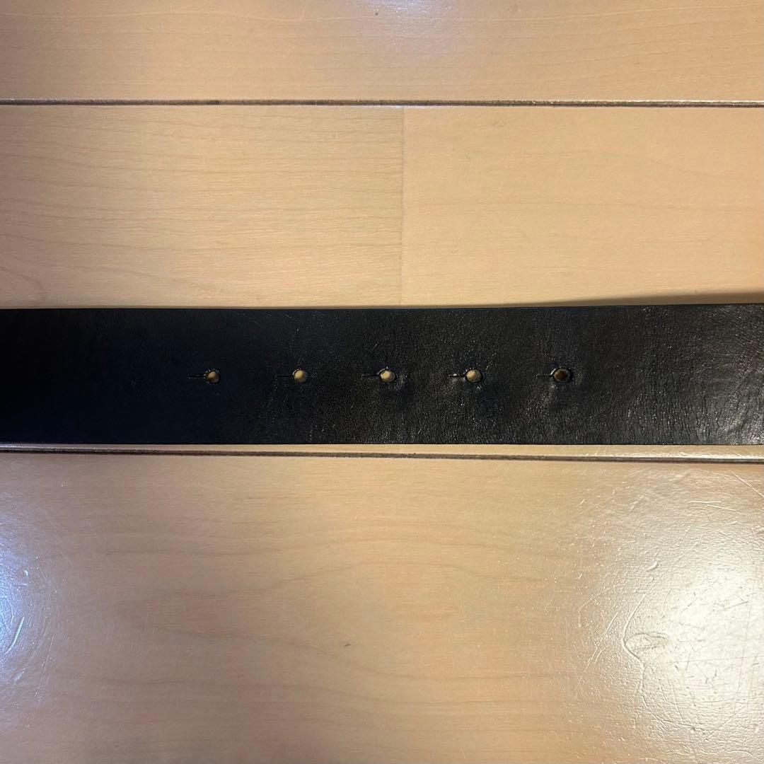 DIESEL レザーベルト ブラック 75