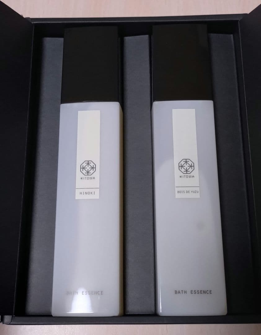 KITOWA バスエッセンス ヒノキ 200mL ボワドユズ 200mL