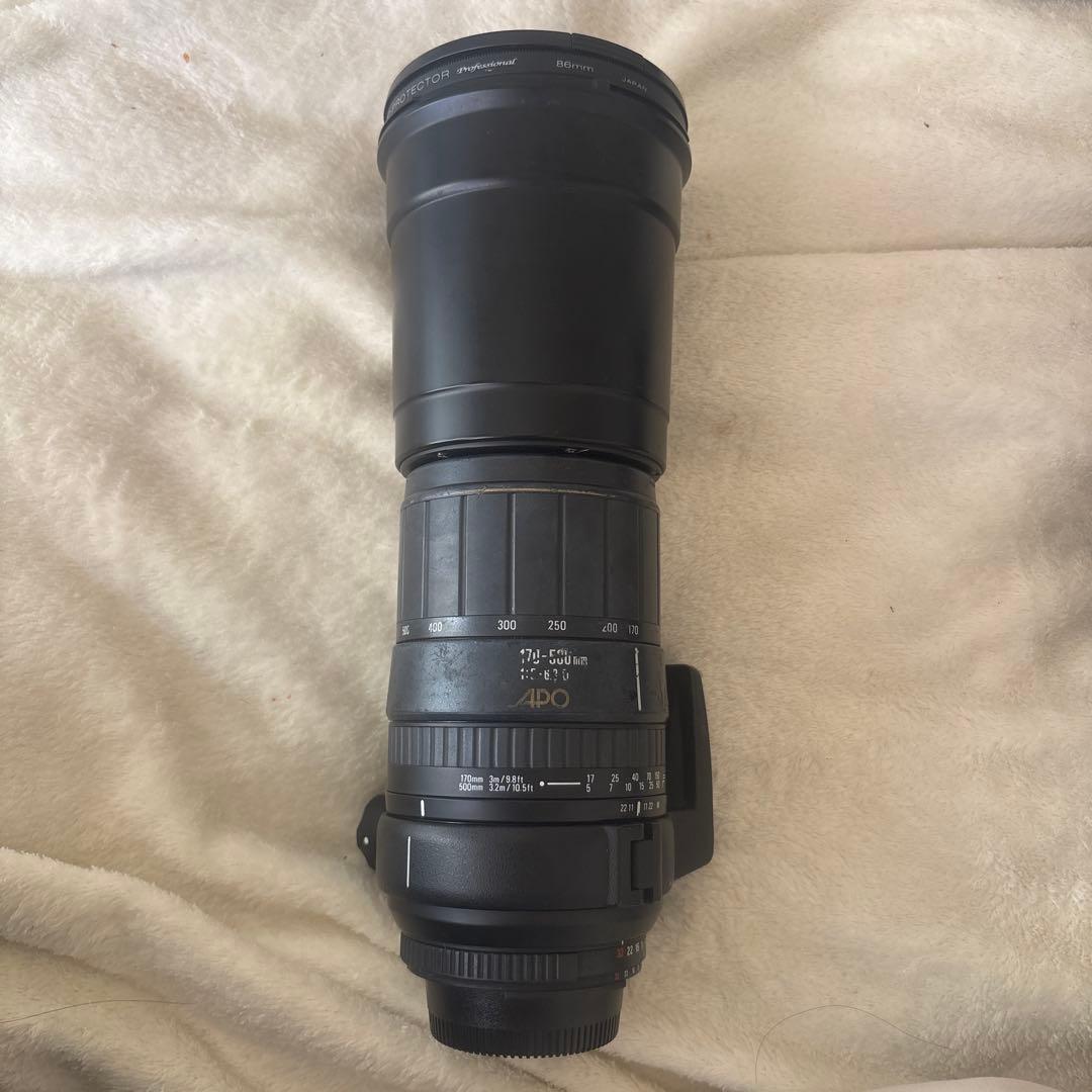 レンズ(ズーム) SIGMA APO 170-500mm f5-6.3 Nikon