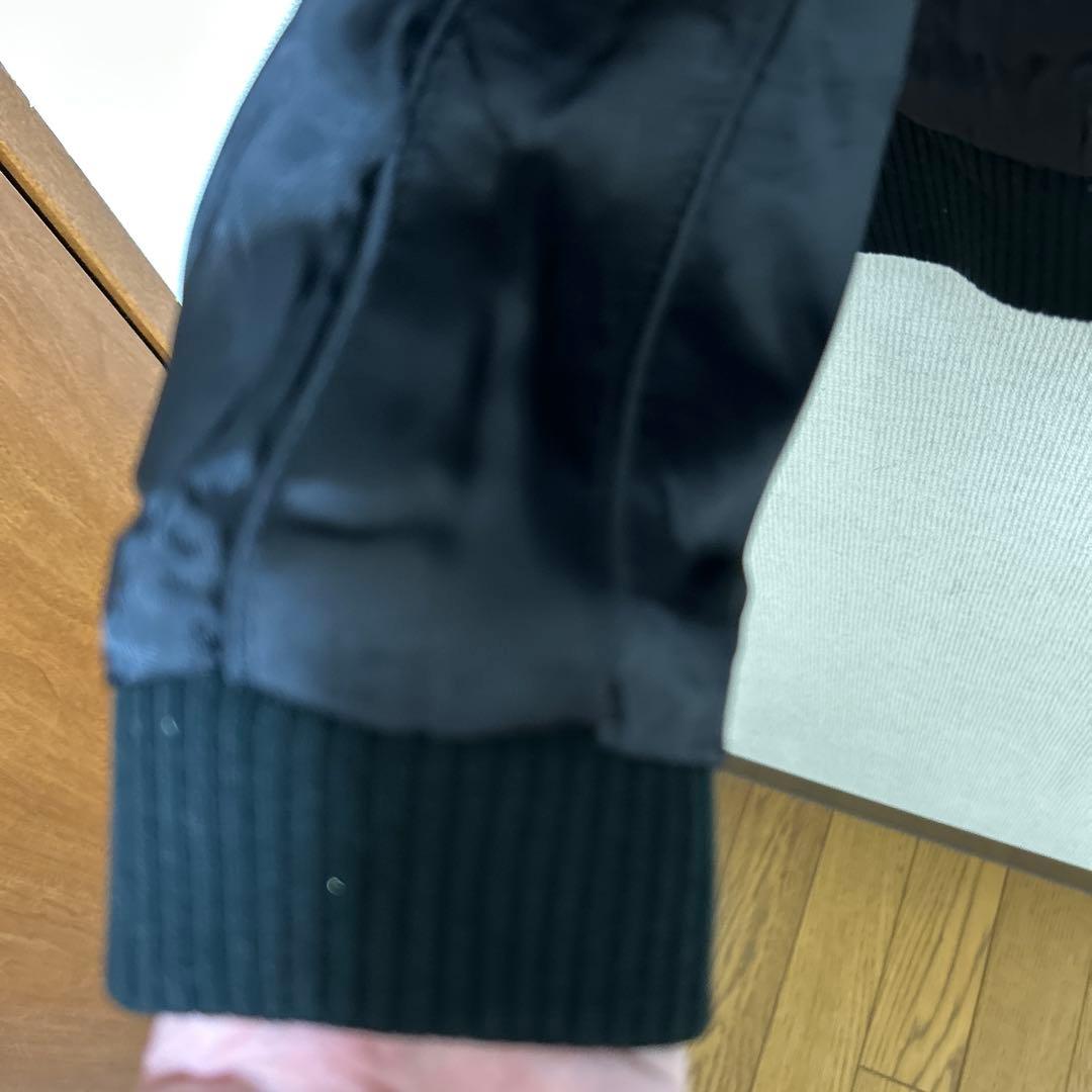 新品　XL スカルワークス　ドクロ　スカジャン　ブラック　ピンク