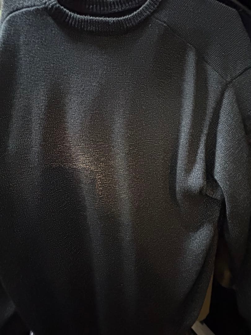 Supreme Reflective Sweater Black Lサイズ