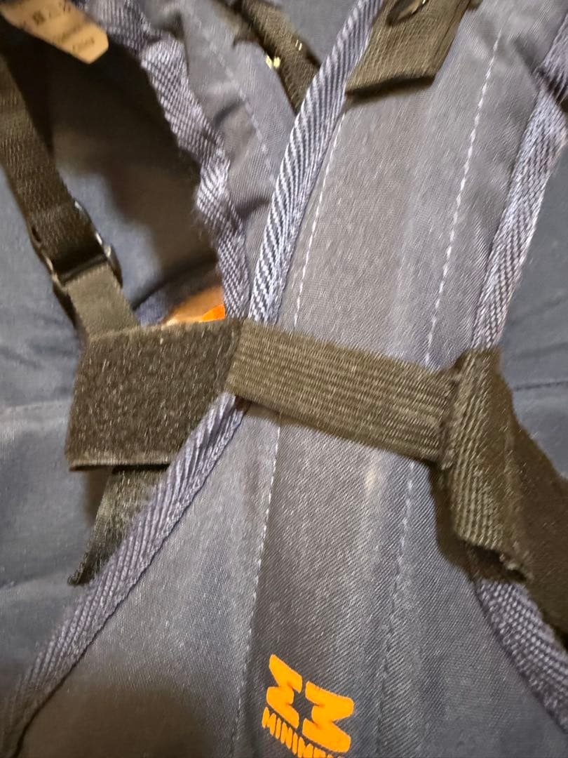 MINIMEIS ネイビー ベビーキャリア　肩車キャリア