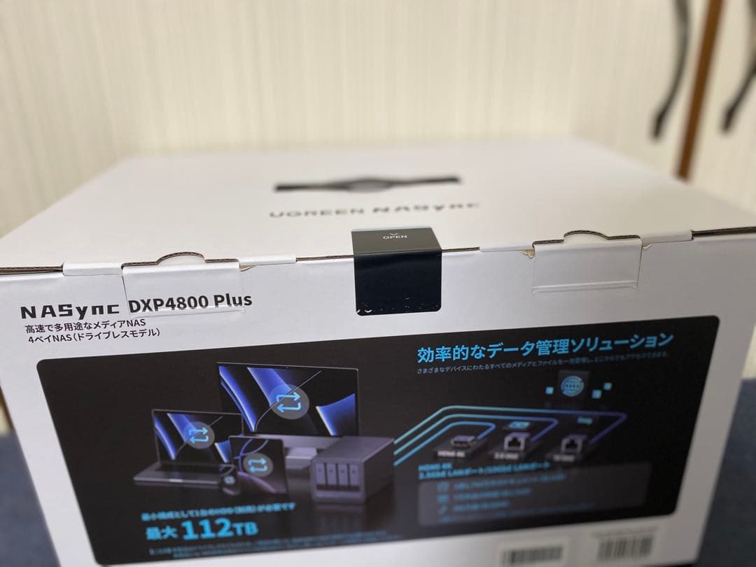 未使用 UGREEN NASync DXP4800 Plus