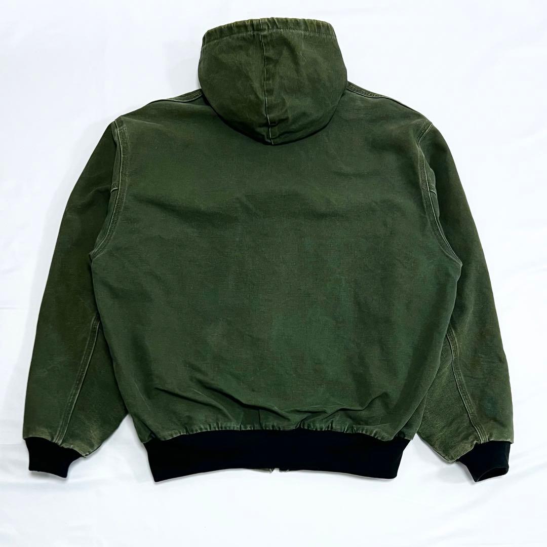 カーハート アクティブジャケット モス XL USA製 Carhartt