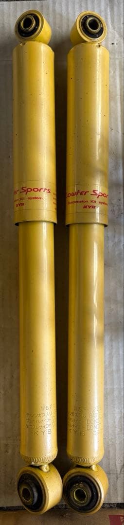 KYBローファースポーツキット(スプリング＆ショック) プロボックス/サクシード