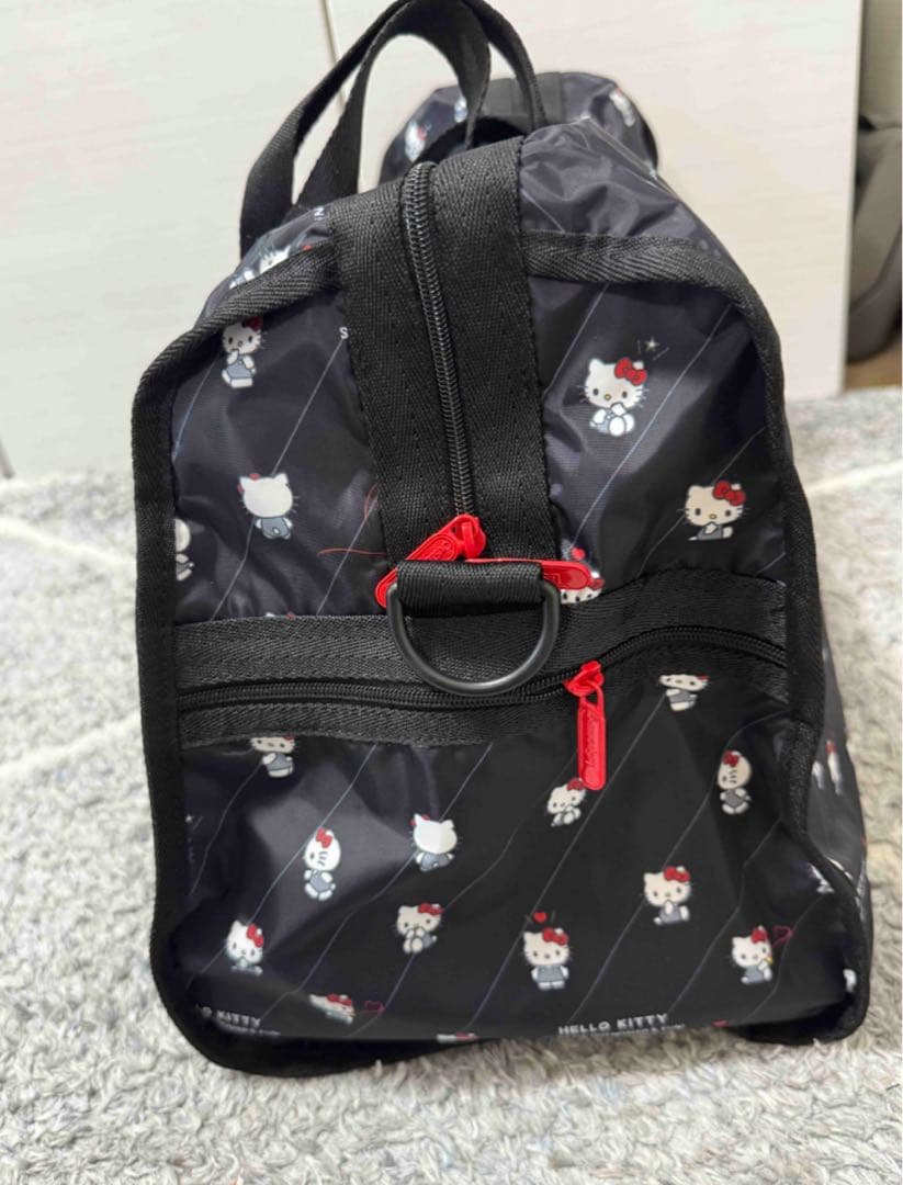 レスポートサック　サンリオ キティ ボストンバッグ ポーチ付き