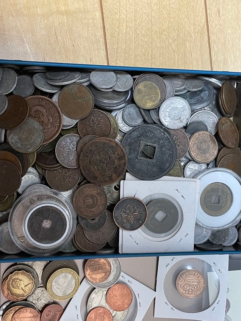古銭　外貨　まとめ売り約2キロ