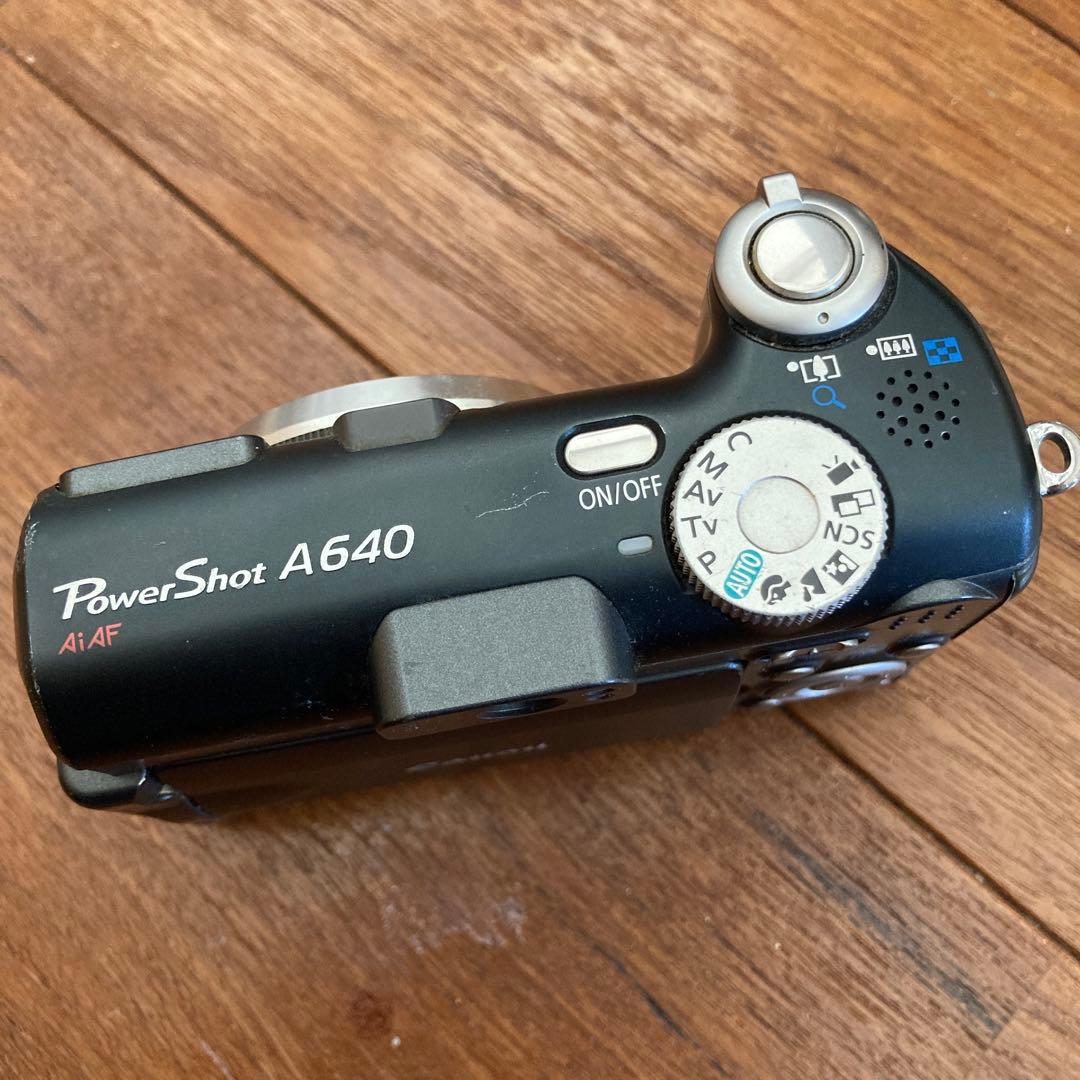 【ジャンク】Canon PowerShot A640 デジタルカメラ
