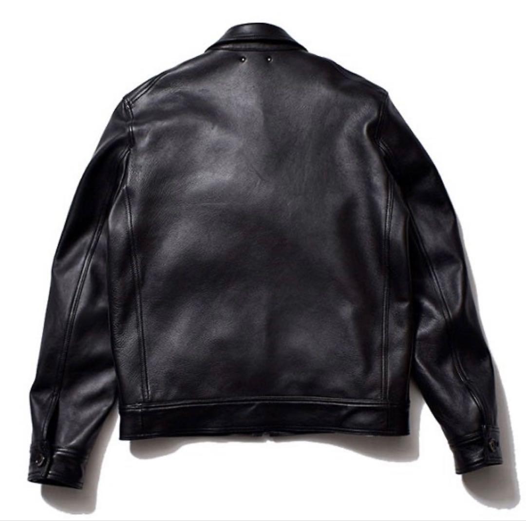 ジャケット・アウター MINE DENIM Sheep Leather 4PK Zipup JKT 3