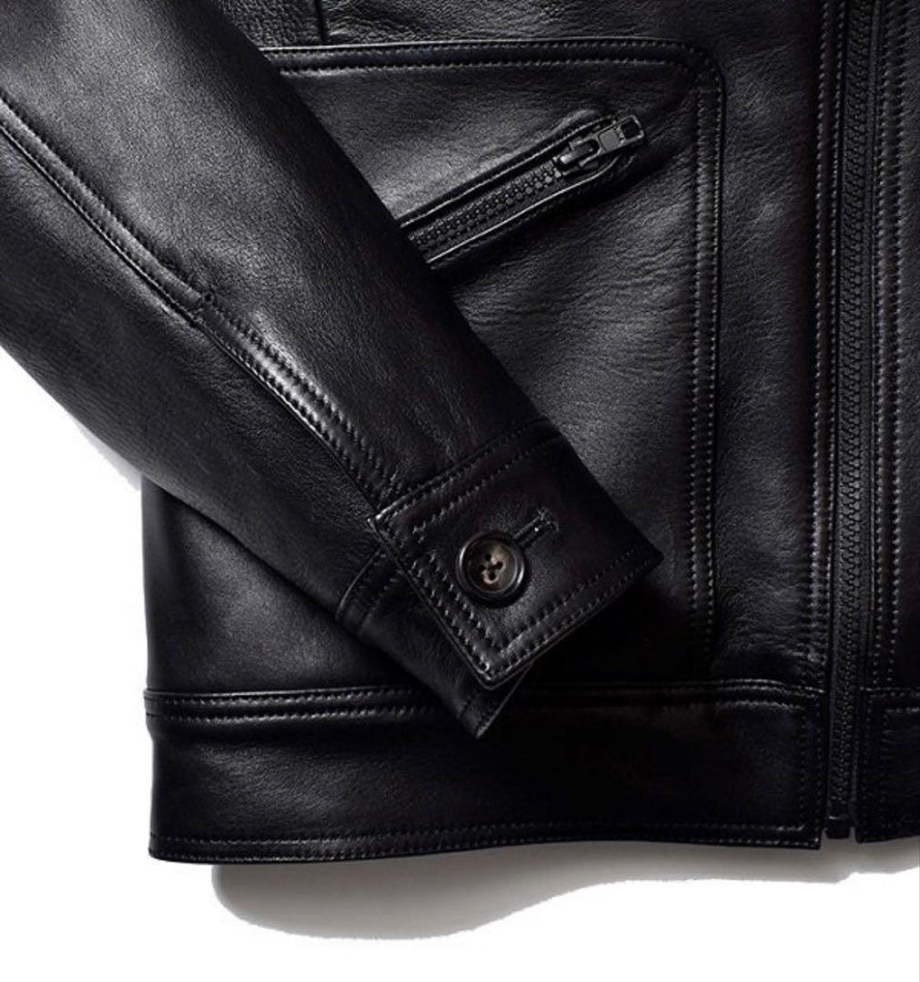 ジャケット・アウター MINE DENIM Sheep Leather 4PK Zipup JKT 3