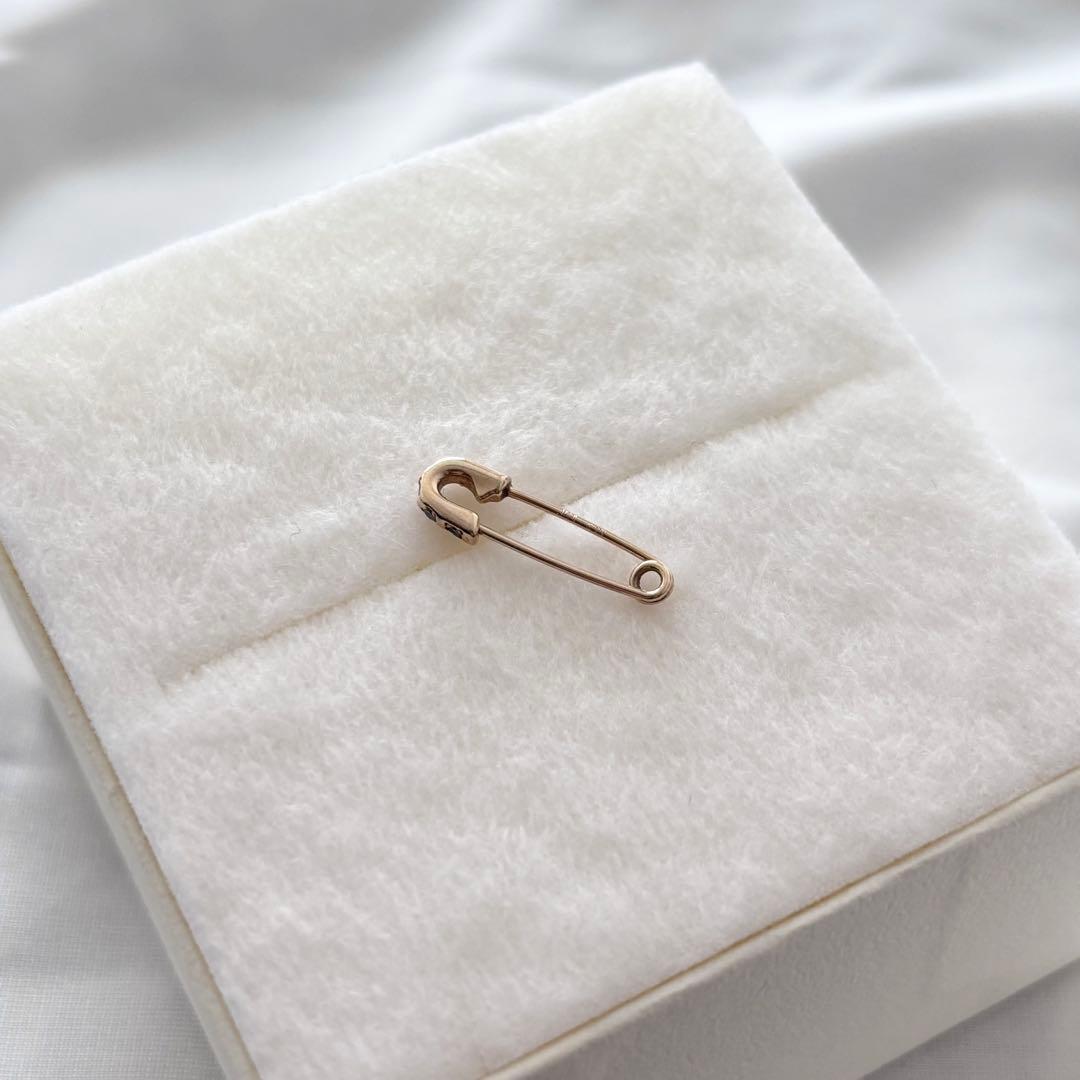 aiko 着 JAM  MADE 安全ピン ピアス K10 未使用